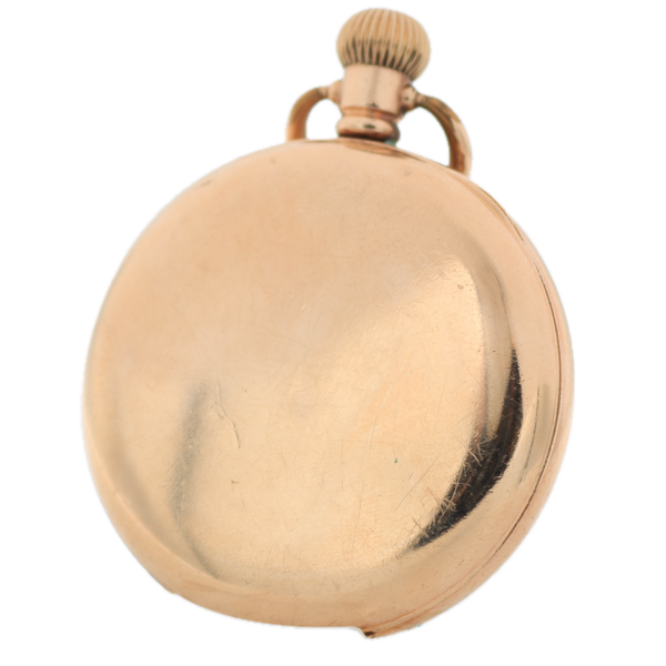 Antique 16s Buren Grand Prix English Market Mechanical Pocket Watch Gold FIlled