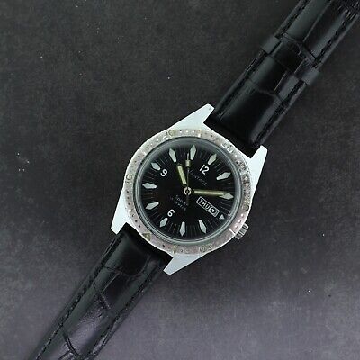 Vintage Vantage Sport 17 Jewel Men's Manual Wind Wristwatch Divers Runs