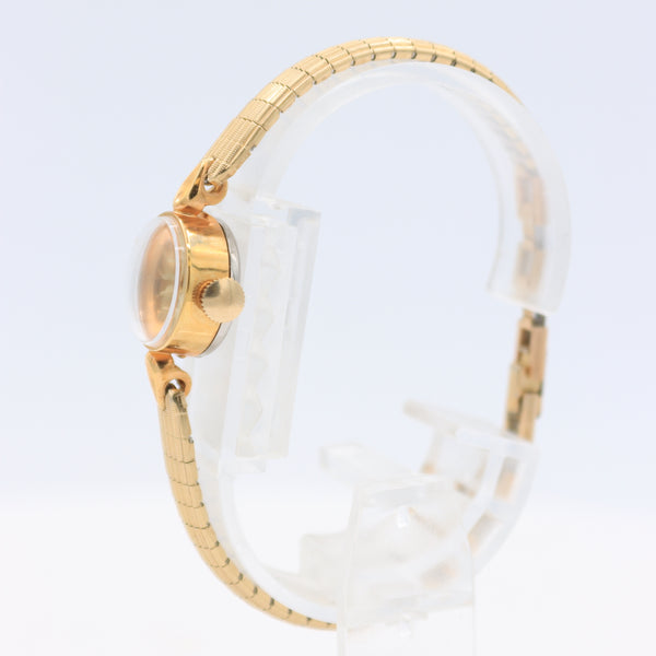 Vintage Geneva 17 Jewel Ladies Mechanical Wristwatch Swiss 10k RGP Running