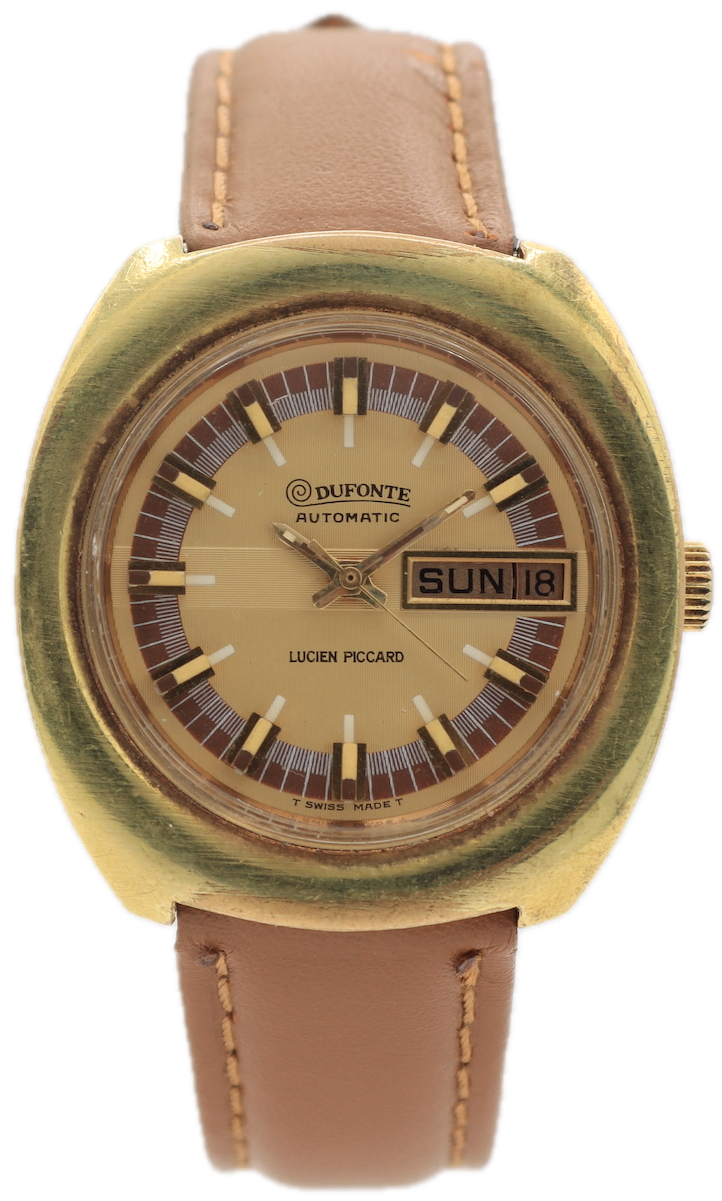 Vintage Lucien Piccard Dufonte Men's Automatic Wristwatch 908