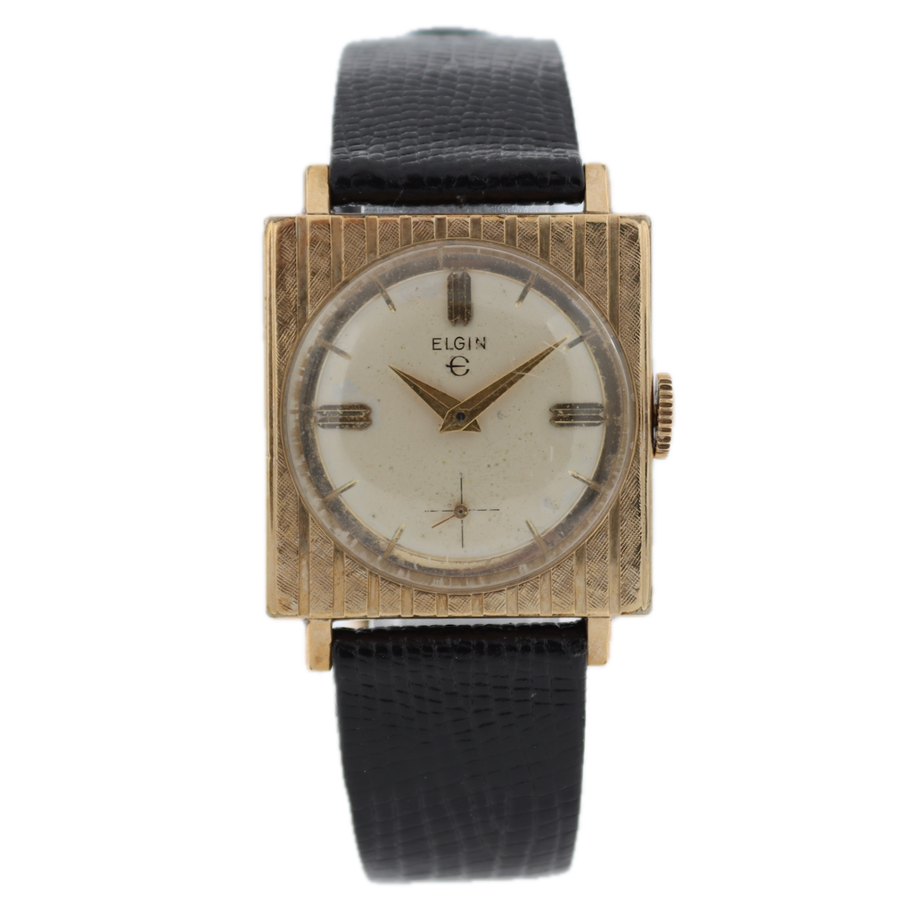 Vintage Elgin 4640 Townsman 17 Jewel Men's Mechanical Wristwatch 674 USA