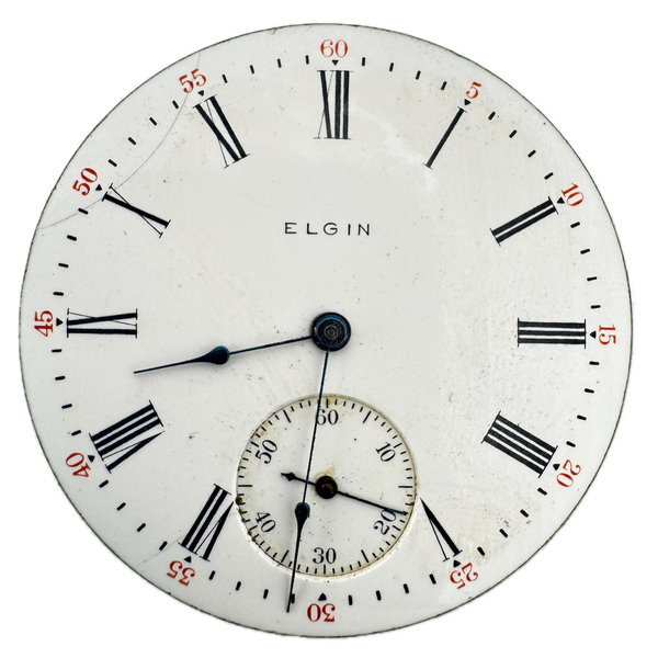 Antique 16s 1910 Elgin 15j Mechanical Hunter Pocket Watch Movement 312 USA