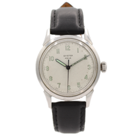 Vintage 34mm Tudor 4540 Oyster Aqua 17j Men's Mechanical Wristwatch Swiss