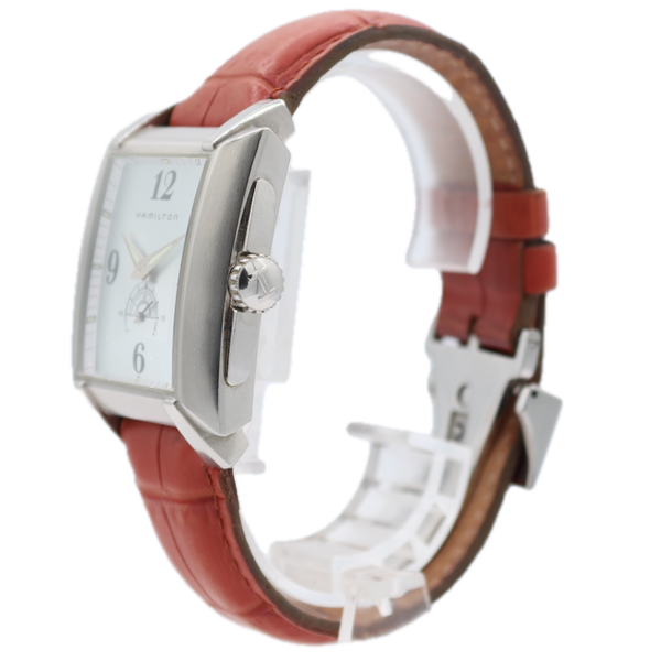 35mm Hamilton H304110 Trent Men's Quartz Wristwatch ETA 902.501 Swiss S.Steel