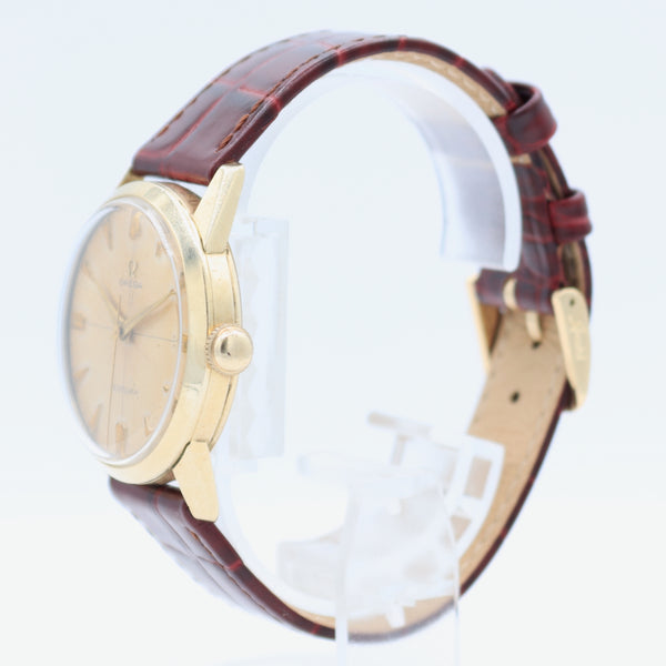 Vintage 1956 Omega Century Crosshair Men's Mechanical Wristwatch 283 10k GF