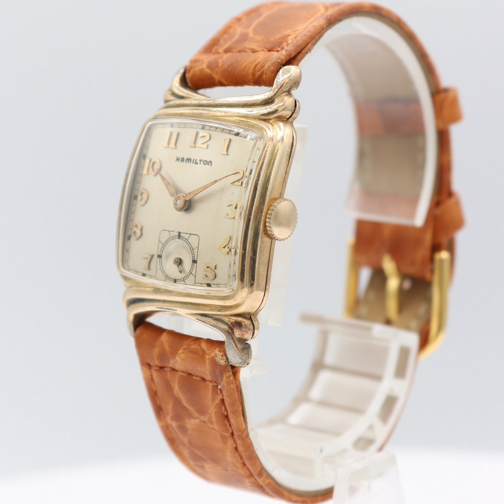 Vintage Hamilton Vincent Men's Mechanical Wristwatch 980 USA