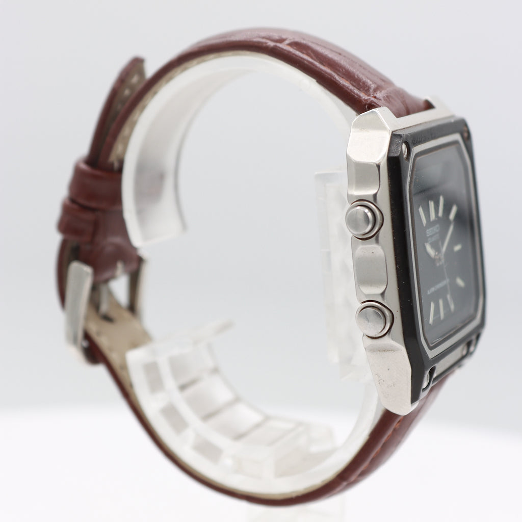 Vintage Seiko H557-5099 Ani-Digi Men's Quartz LCD Wristwatch H557