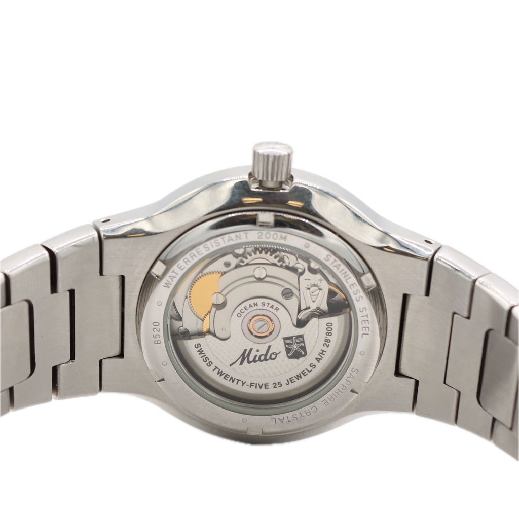39mm Mido 8520 Ocean Star Men s Automatic Wristwatch Swiss Stainless S thewatchpreserve
