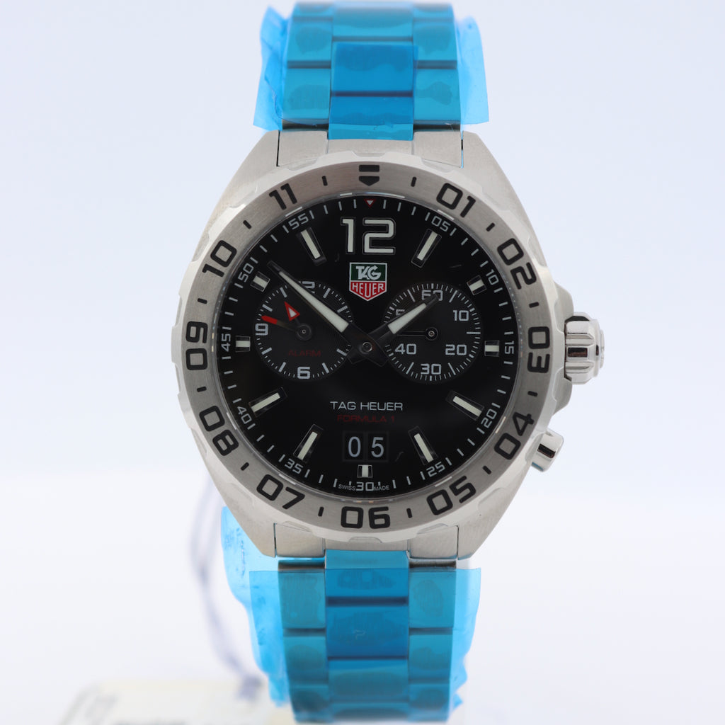 41mm TAG Heuer WAZ111A.BA0875 Formula 41 Date Men's Quartz Wristwatch Steel