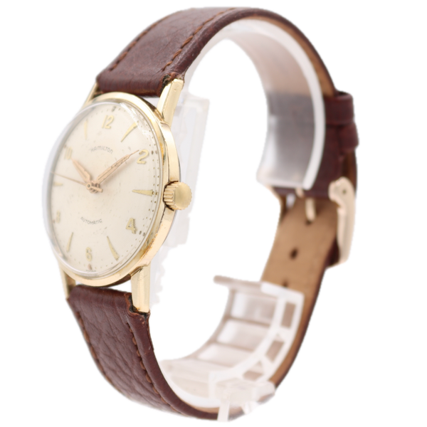 33mm 1959 Hamilton Accumatic VI Men's Automatic Wristwatch 672 Swiss 10k RGP