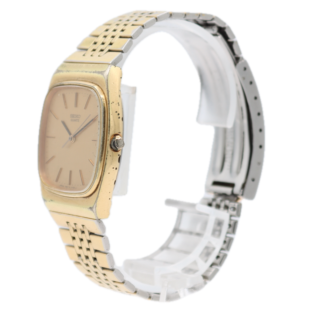 Vintage 31.5mm Seiko 7810-5139 Cushion Men's Quartz Wristwatch