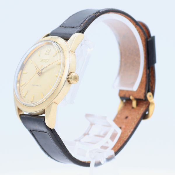 Vintage 32mm Tissot Men's Bumper Automatic Wristwatch 23.3 R-21 Swiss 10k GF