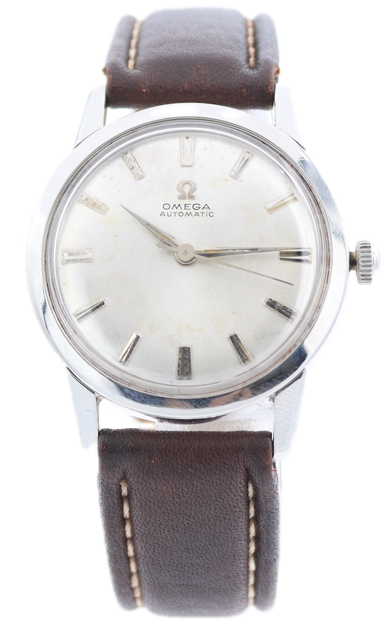 Vintage 34mm Omega 14773 SC-61 Men's Automatic Wristwatch 470 Swiss Steel