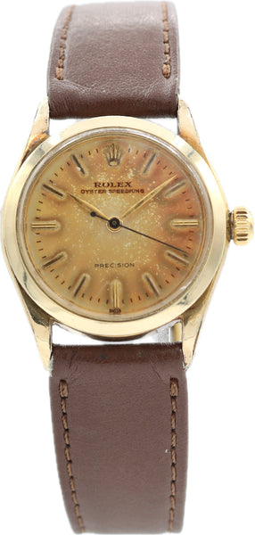 Vintage 30.5mm 1956 Rolex 6418 Oyster Speedking Men's Mechanical