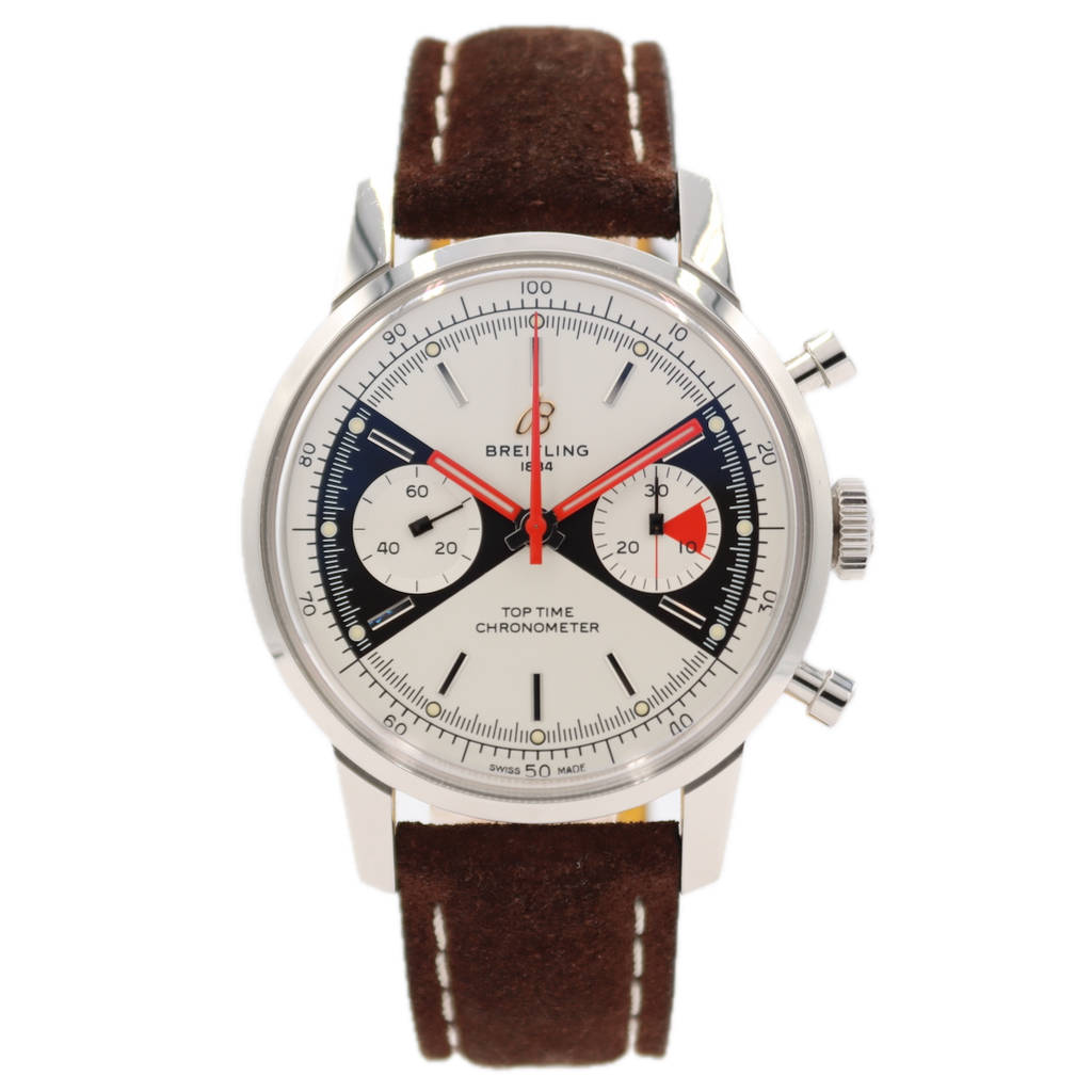 41mm Breitling A23310121G1X1 Top Time 1967 Zorro Men's Chronograph Wristwatch