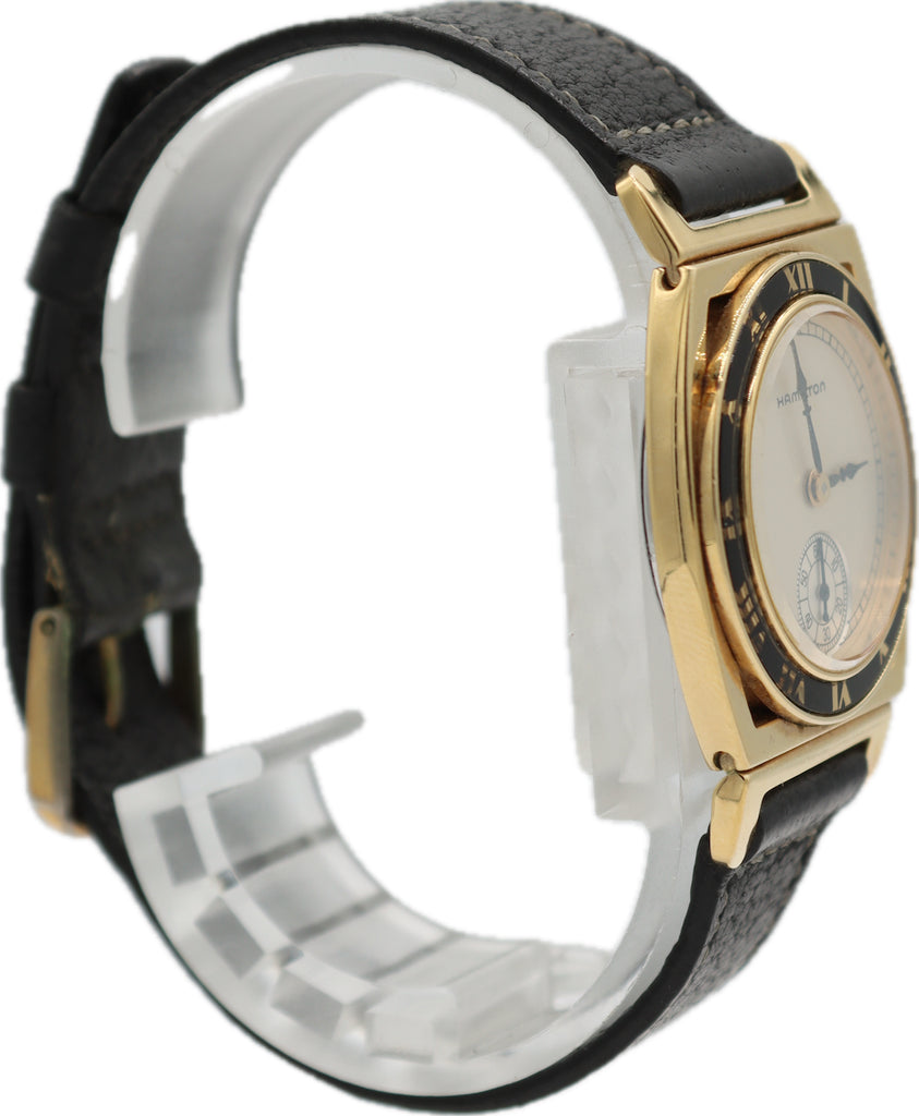 Vintage Hamilton Piping Rock Reissue Men's Quartz Wristwatch w Box