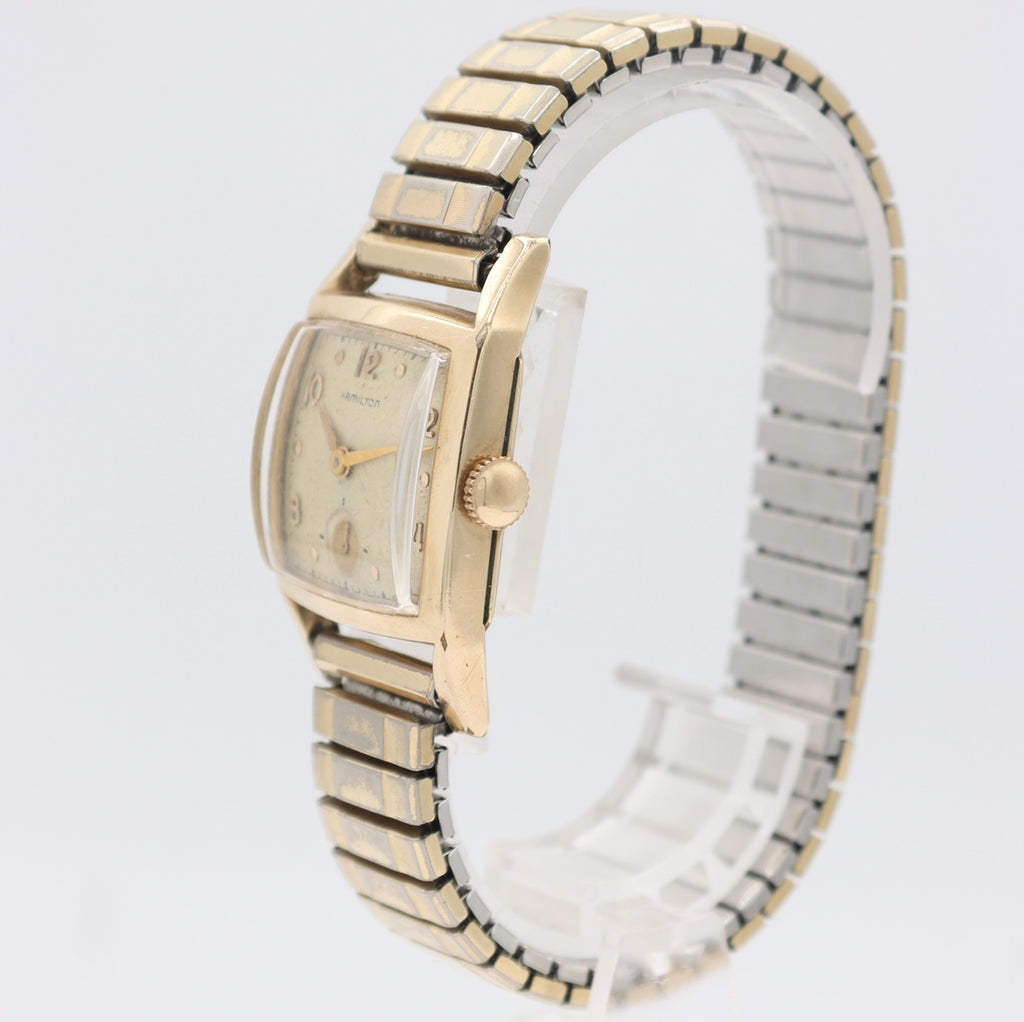 Hamilton 10 high quality k gold filled ladies watch v