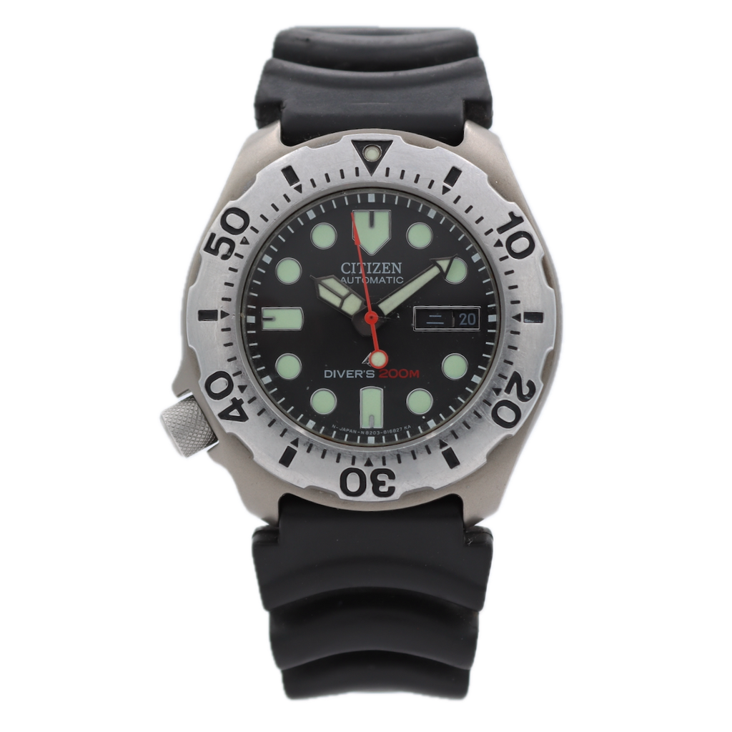 42mm Citizen 8203-S042496 Promaster Men's Automatic Wristwatch Japan Titanium