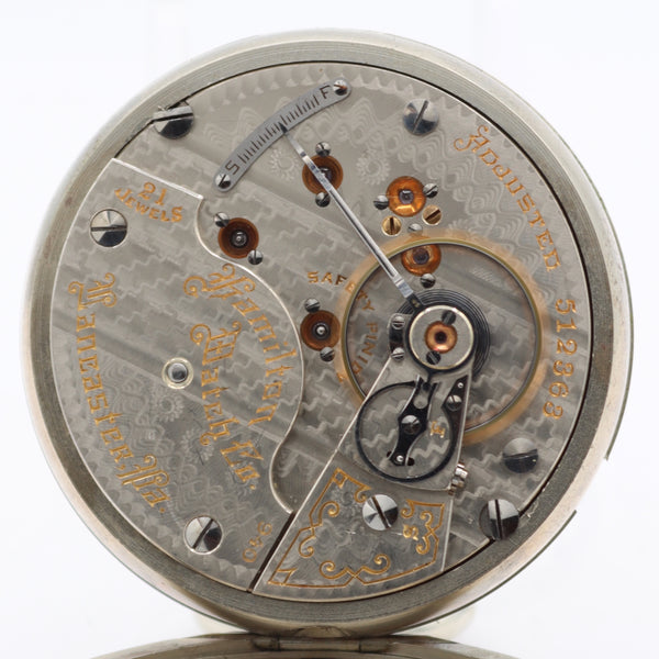 Antique 18s 1906 Hamilton 21j Mechanical Railroad Pocket Watch 940 Nickel USA