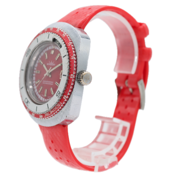 Vintage 40mm Windert Diver Style Men's Mechanical Wristwatch Swiss Made 5 ATM