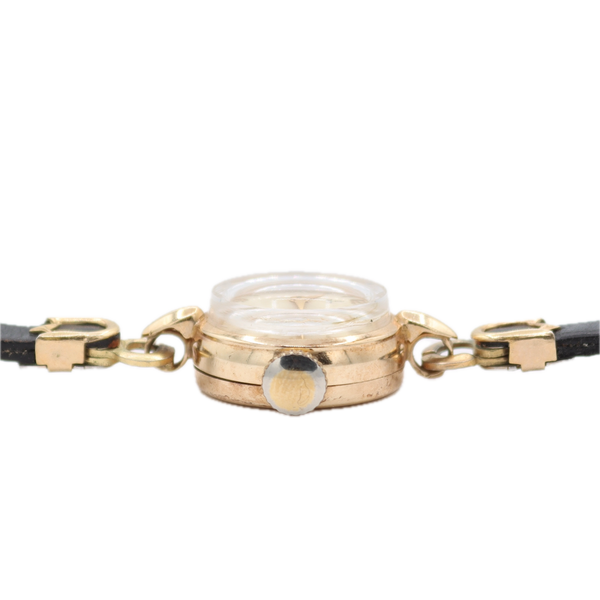 Vintage Tudor Cocktail 17 Jewel Ladies Mechanical Wristwatch Swiss 9k Gold