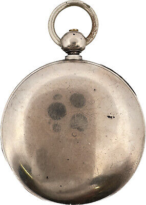 1881年製◆ELGIN 鍵巻き 大型18S 11石 Gr，13 エルジン懐中時計◆美品 1913年製◇英国ロンドン  LONDON 銀無垢STERLING 鍵巻き