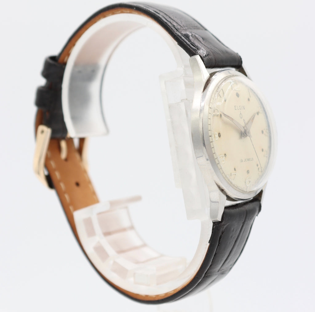 Vintage 29mm Elgin Dura Power 19 Jewel Men's Mechanical