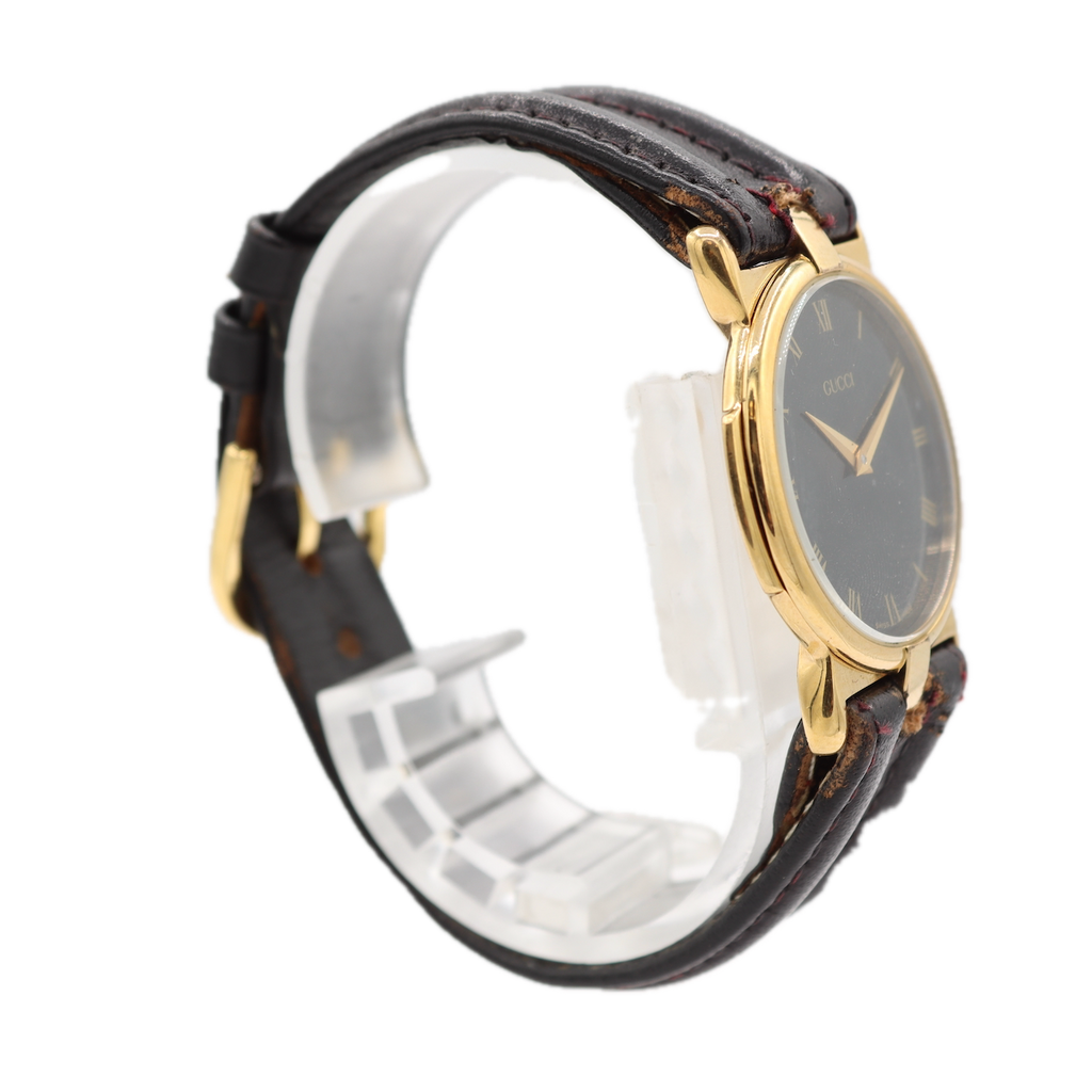 GUCCI メンズ　クォーツ　【美品】　3400M 30mm Gucci 3400M Roman Numeral Men's Quartz Wristwatch Swiss Made