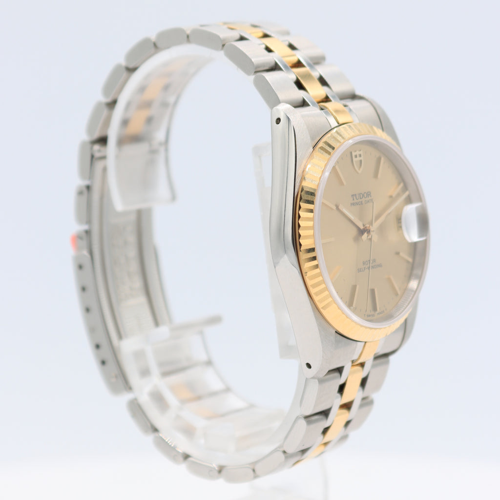 Vintage 35mm Tudor 74033 Prince Date Men's Automatic Wristwatch