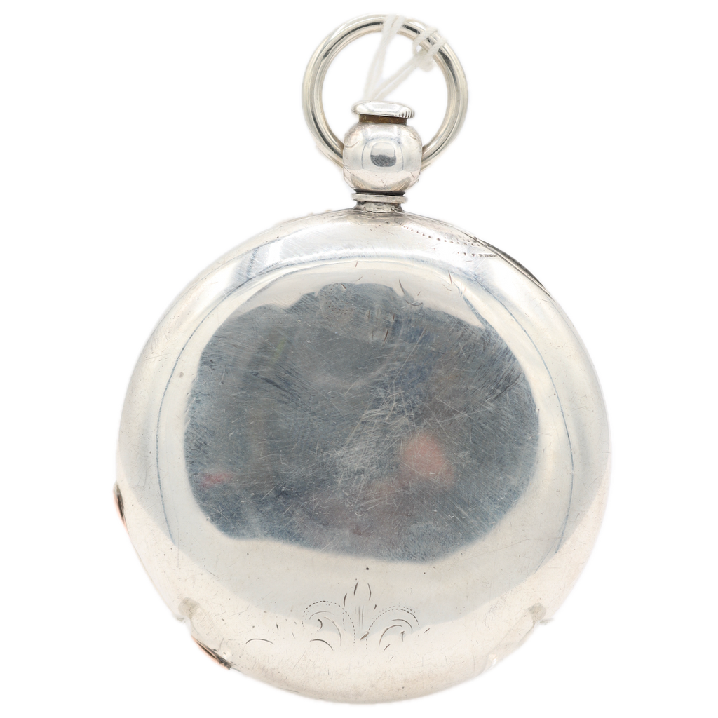 Antique 18s 1871 Waltham Key Wind Hunter Pocket Watch P.S.