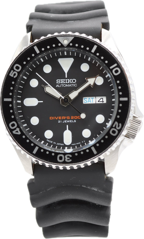 42mm Seiko SKX007J1 JDM Diver Style Men's Automatic Wristwatch 7s26 Japan Steel