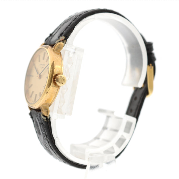 Vintage 25mm Longines 4143 Ladies Mechanical Wristwatch L.817.4 Gold Plated