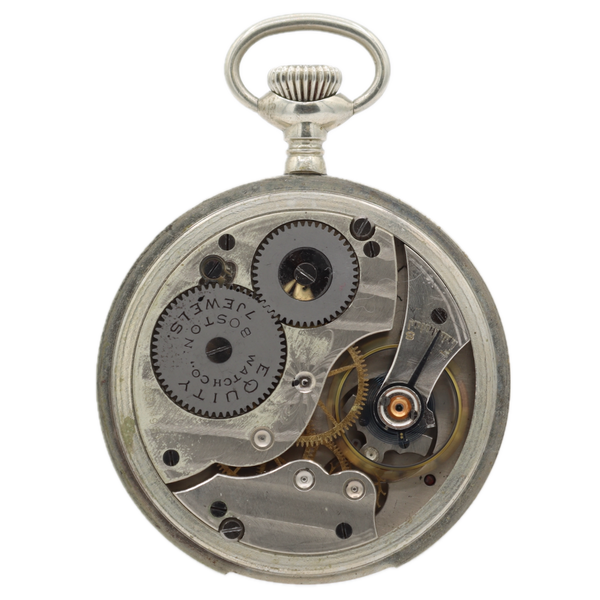 Antique 16s 1914 Equity Mechanical Pocket Watch Silverode USA Running
