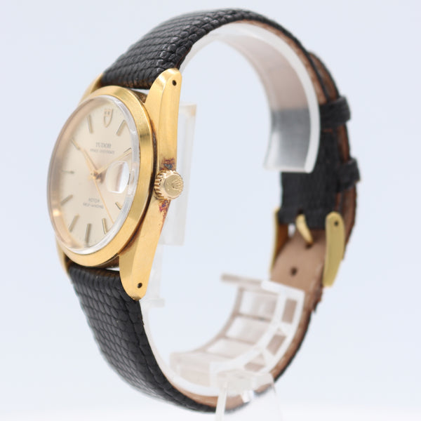 Tudor 74001 Prince Oysterdate Men's Automatic Wristwatch Swiss Gold Plated