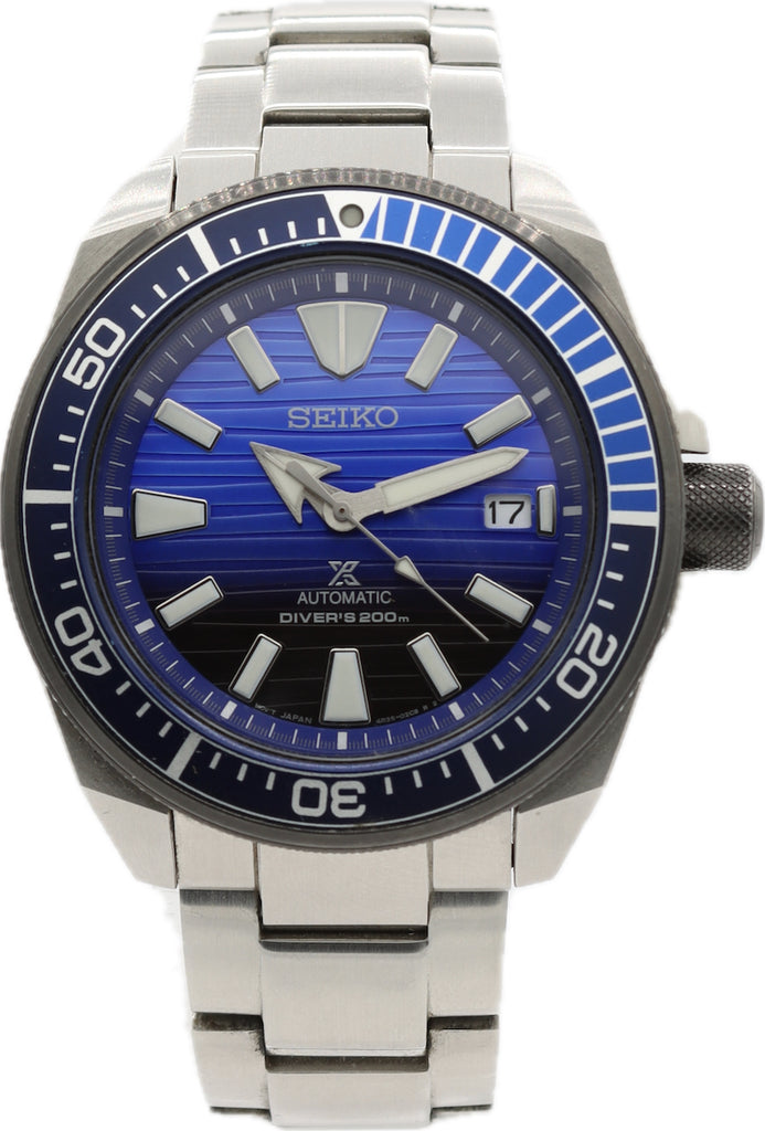 Seiko SRPC93 Prospex Samurai Save the Ocean Men's Automatic Wristwatch Steel