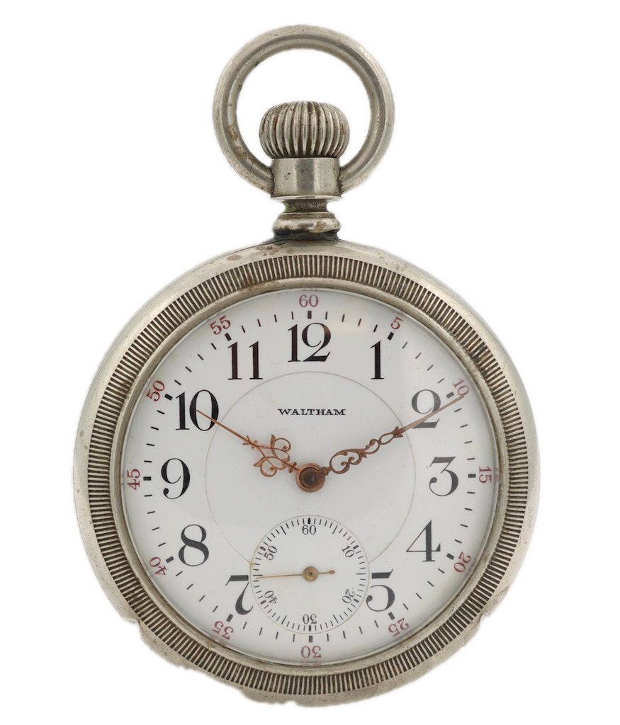 Antique 18s Appleton Tracy & Co. 17 Jewel Mechanical Pocket Watch Silverine