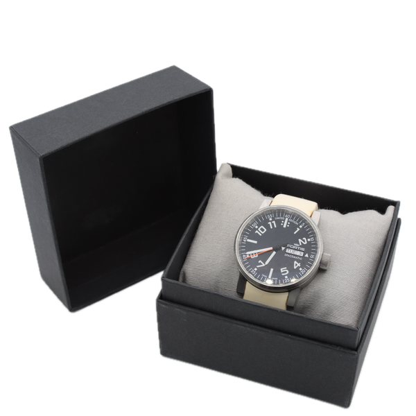 Fortis 623.16.158 Spacematic Men's Automatic Wristwatch ETA 2836-2 Steel w/Box