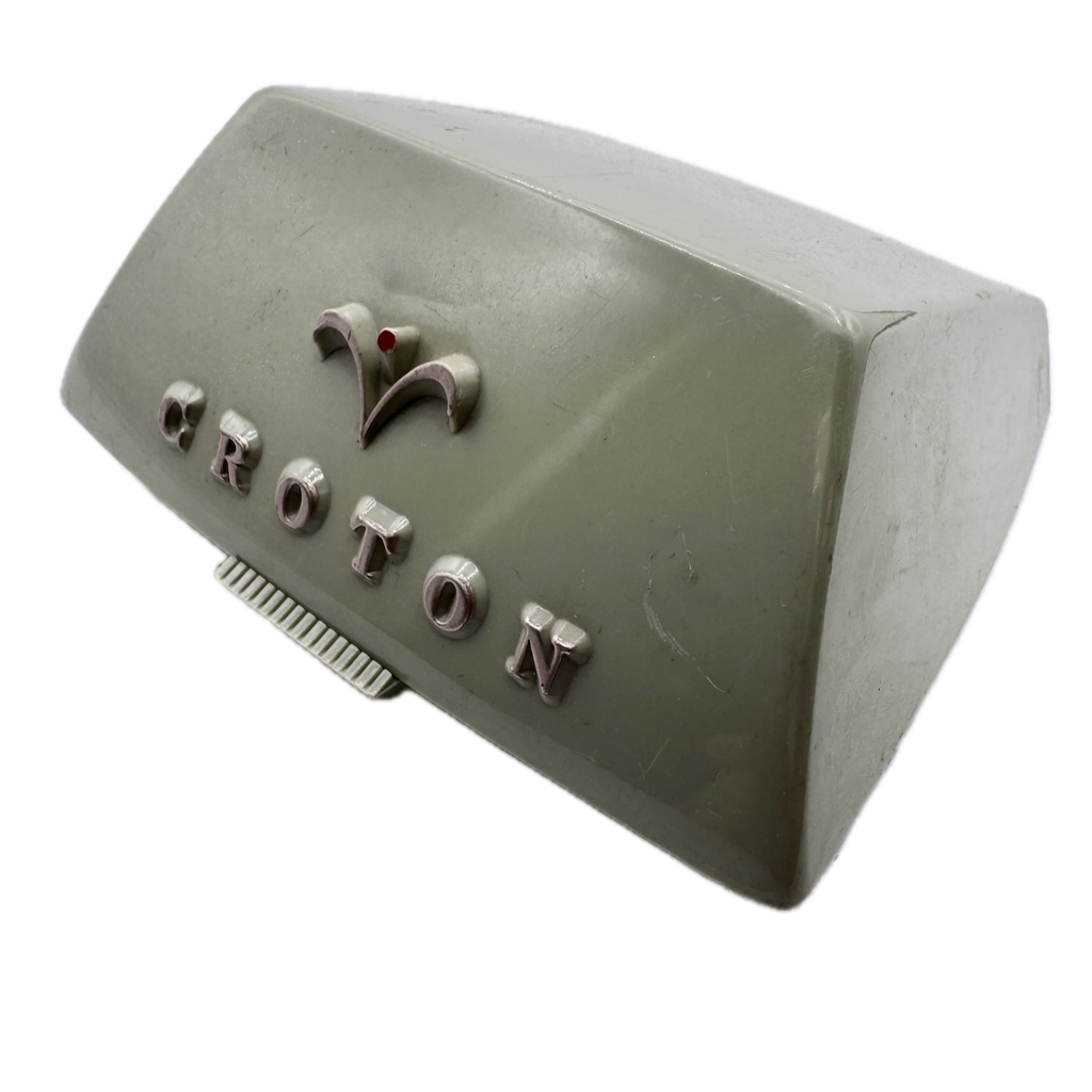 Vintage Croton Aquamatic Men's Wristwatch Box Swiss Made Plasticw/ Cuff Used