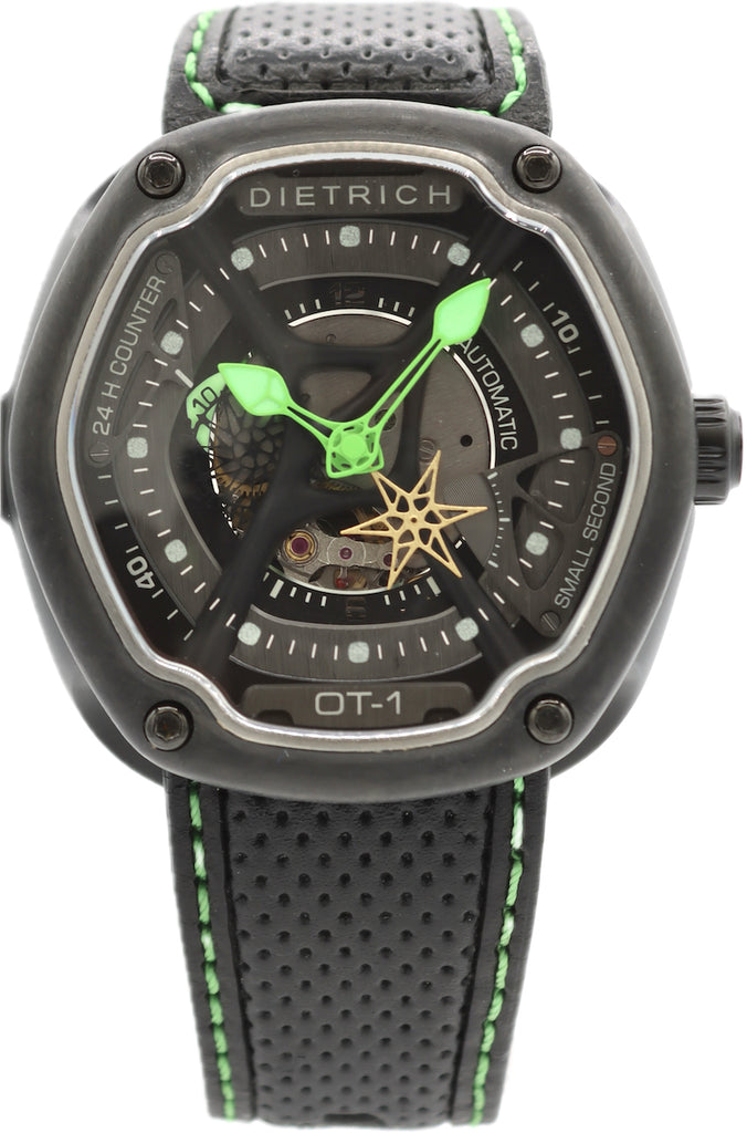 47mm Dietrich OT-1 Organic Time Men's Automatic Wristwatch 82S7