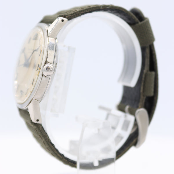 Vintage Girard-Perregaux Gyromatic Men's Automatic Wristwatch Swiss Steel