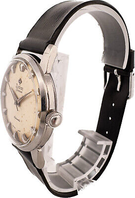 Vintage Zodiac Glorious 21J Men's Automatic Wristwatch Picard 684 AS 1424 Steel
