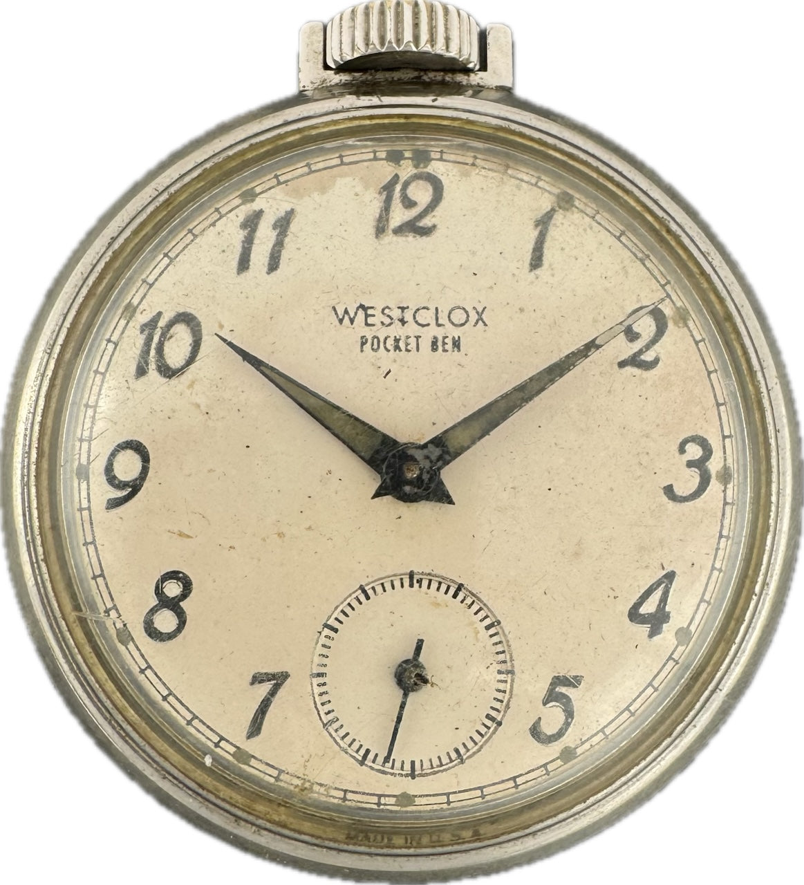 Westclox scotty nachhaltigkeitsgedanke style pocket watch