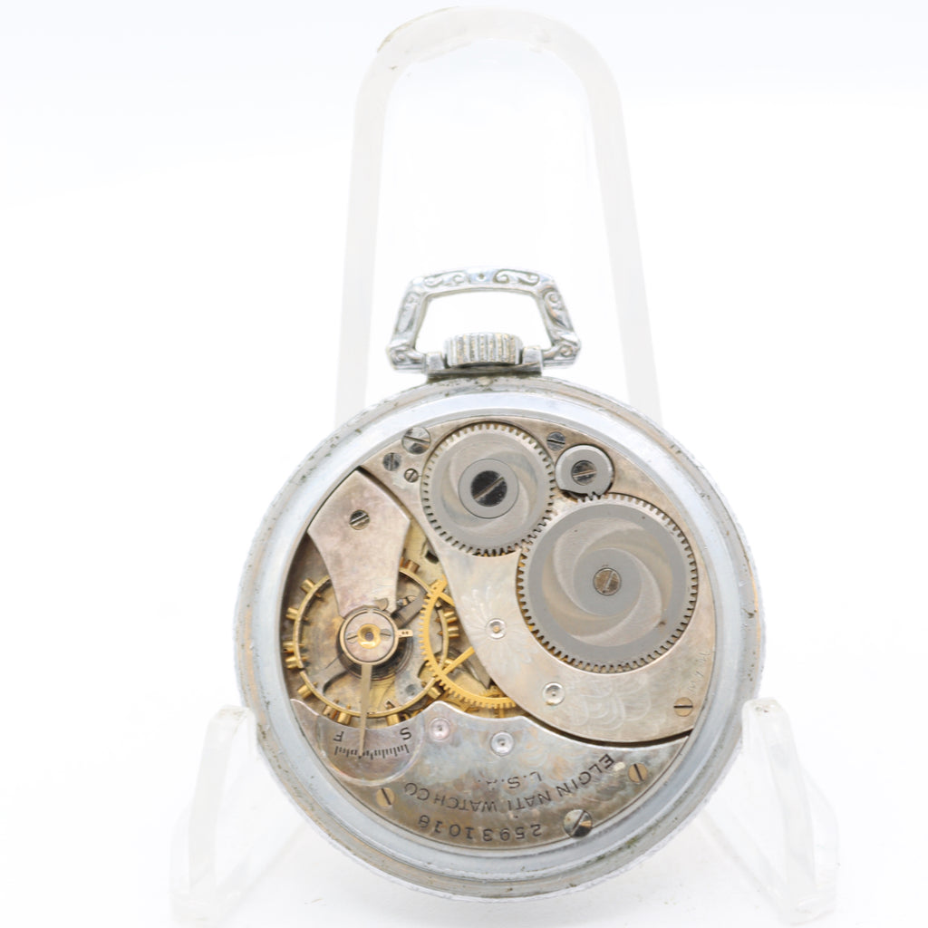 Shops Elgin 12s 7 jewel pocketwatch