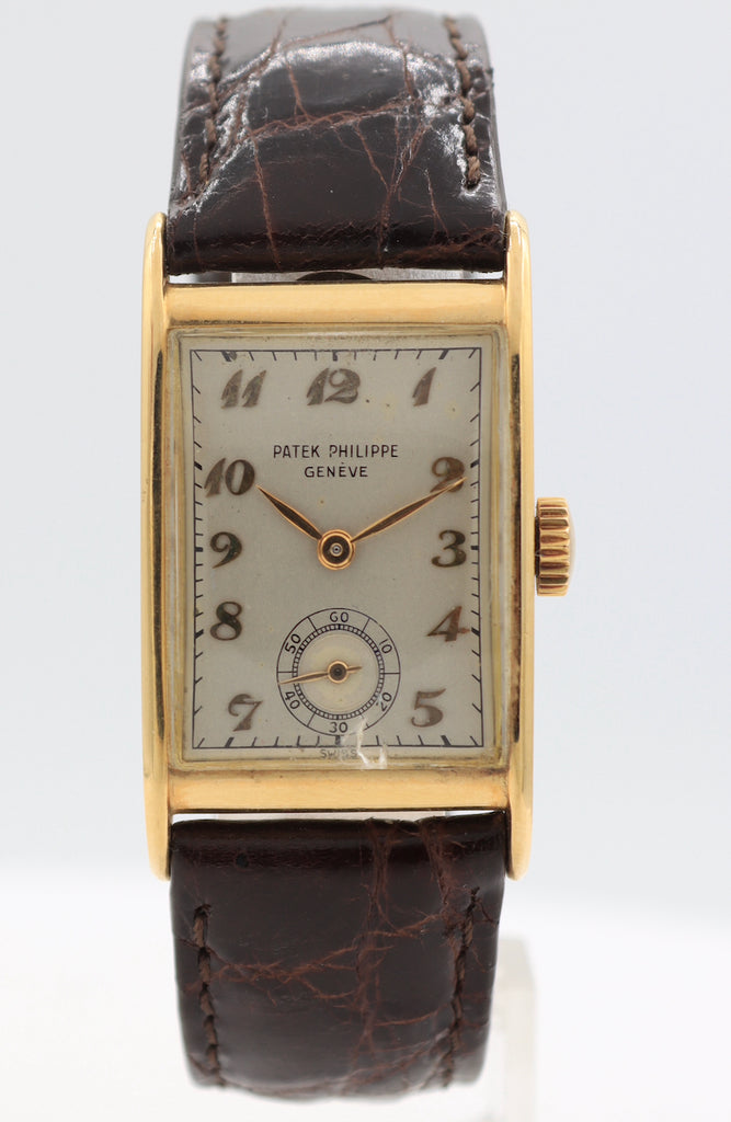 Vintage Patek Philippe 1560 Men's Mechanical Wristwatch 9-90 Swiss 18k Gold