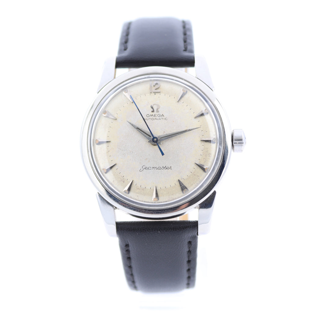 Vintage 34mm Omega 2846 10 SC Seamaster Men's Automatic Wristwatch 501 Steel