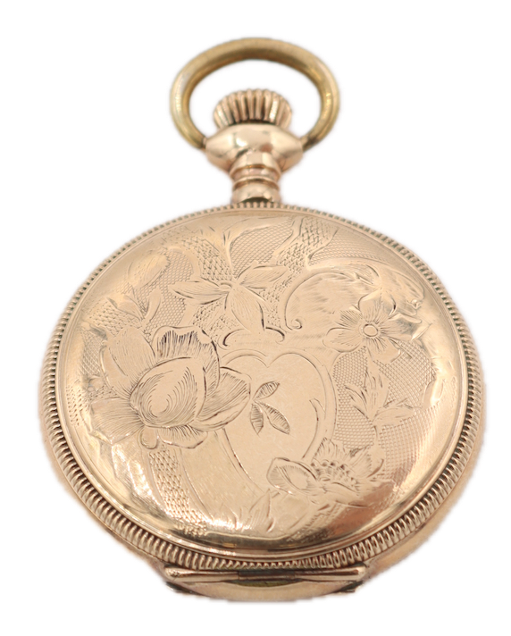 0 Size store Elgin Gold Filled Pocket Watch