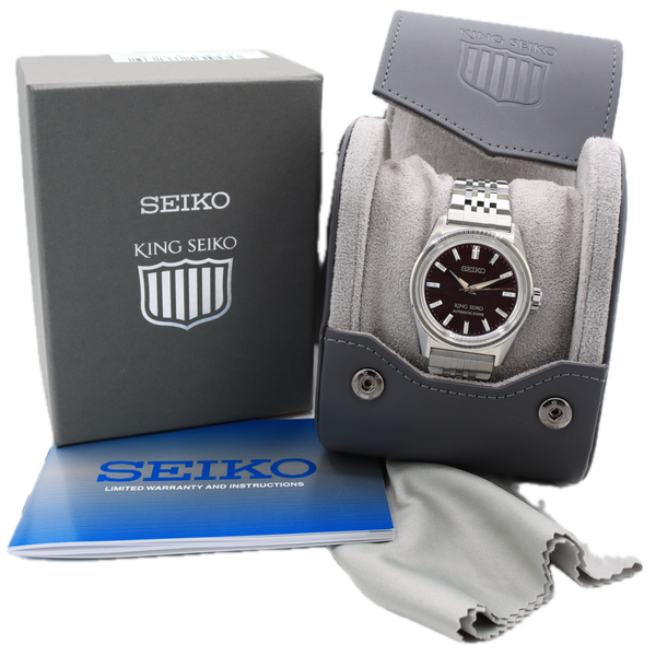 35.5mm Seiko SPB461 King Seiko Men's Automatic Wristwatch 6R51 Steel KSK series