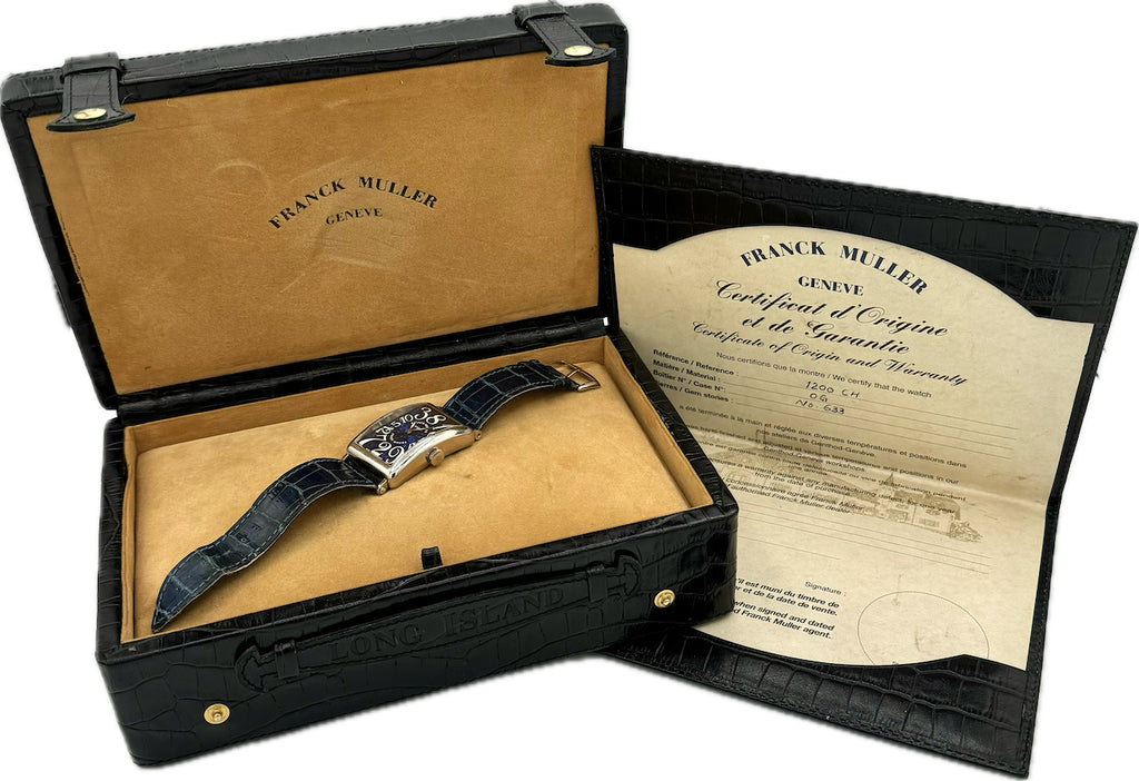 Franck Muller 1200 CH Crazy Hours Long Island Men's