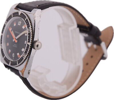 Vintage 37mm Caravelle Diver 11DP Men's Mechanical Wristwatch