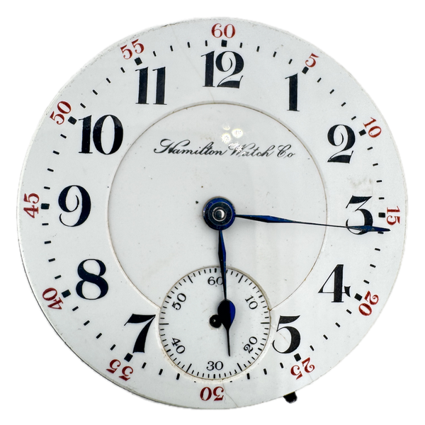 Antique 18s 1903 Hamilton 21j Mechanical Hunter Pocket Watch Movement 941 USA